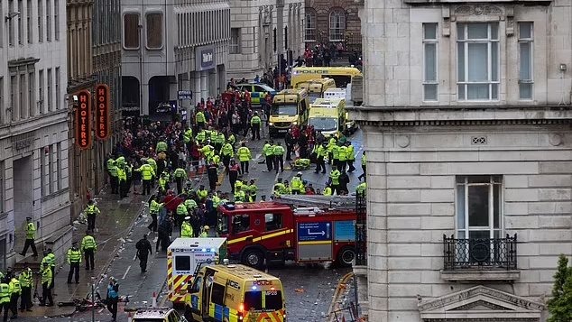 Liverpool: 27 people were taken to the hospital, 2 of them with serious injuries