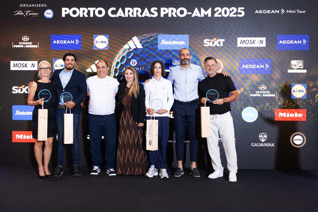 Over 10 countries were represented at this year's Porto Carras Pro-Am Aegean Mini Tour!