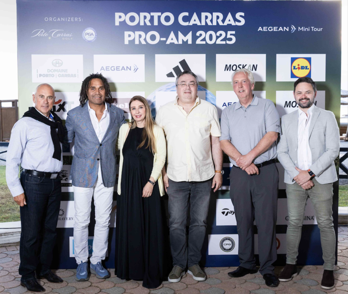 Over 10 countries were represented at this year's Porto Carras Pro-Am Aegean Mini Tour!