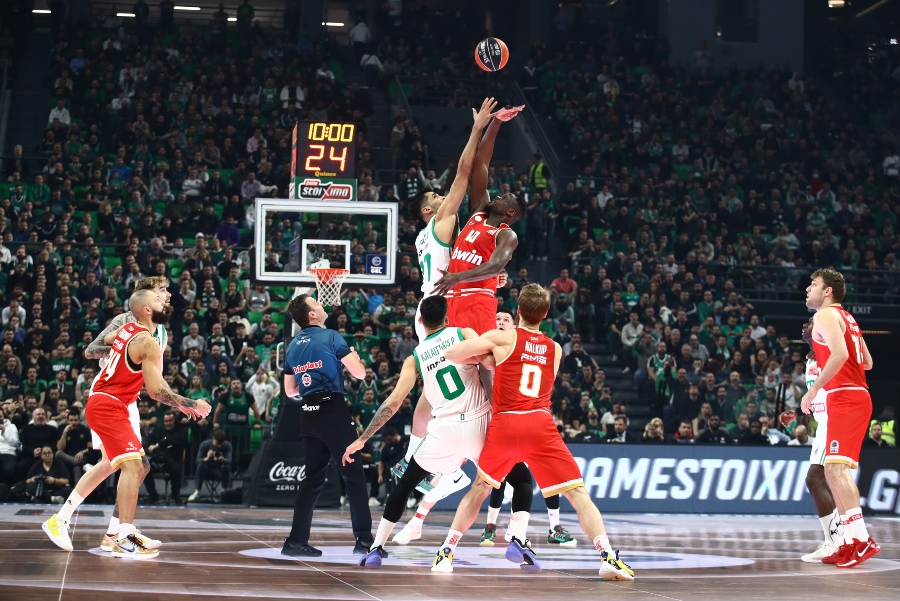 Παναθηναϊκός-Ολυμπιακός: Τα στατιστικά των ντέρμπι «αιωνίων» σε playoffs και Game 1