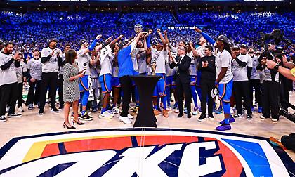 Βασιλιάδες της Δύσης οι Θάντερ, αποτελείωσαν με τριαντάρα τους Τίμπεργουλβς και προκρίθηκαν στους τελικούς του ΝΒΑ!