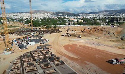 Νέες εικόνες από το Βοτανικό – Συνεχίζεται το χτίσιμο του νέου «σπιτιού» του Παναθηναϊκού