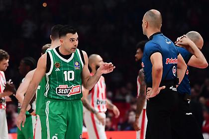 Ολυμπιακός-Παναθηναϊκός: Ηγετικός Σλούκας, πάλεψε μέχρι τέλους!