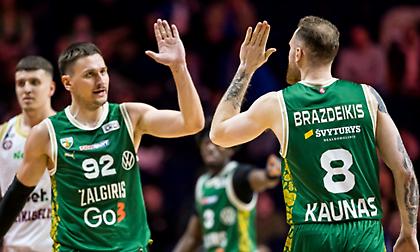 Έβγαλε «σκούπα» και πήγε τελικούς η Ζάλγκιρις