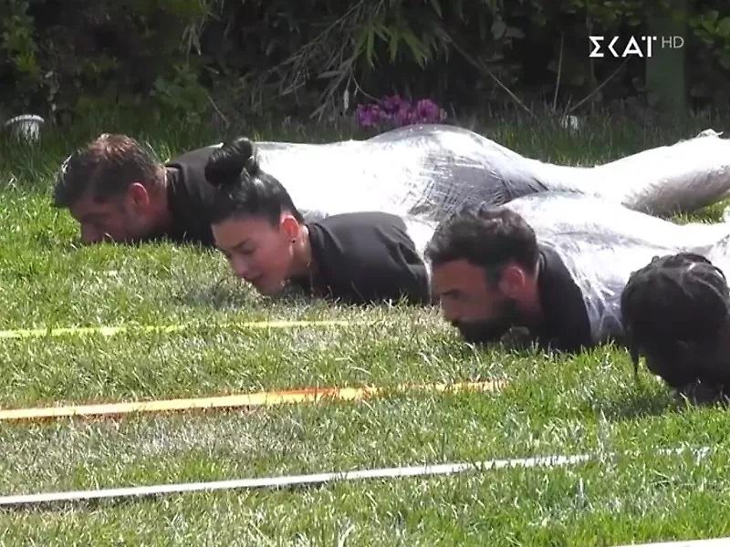 Big Brother: Έμεινε με το εσώρουχο παλεύοντας για την ασυλία: «Άφησες ιστορία»