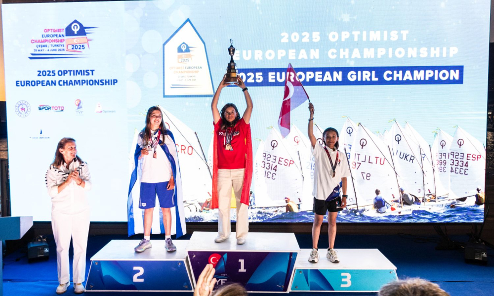  Θρίαμβος στο Open Ευρωπαϊκό Πρωτάθλημα Όπτιμιστ της Τουρκίας