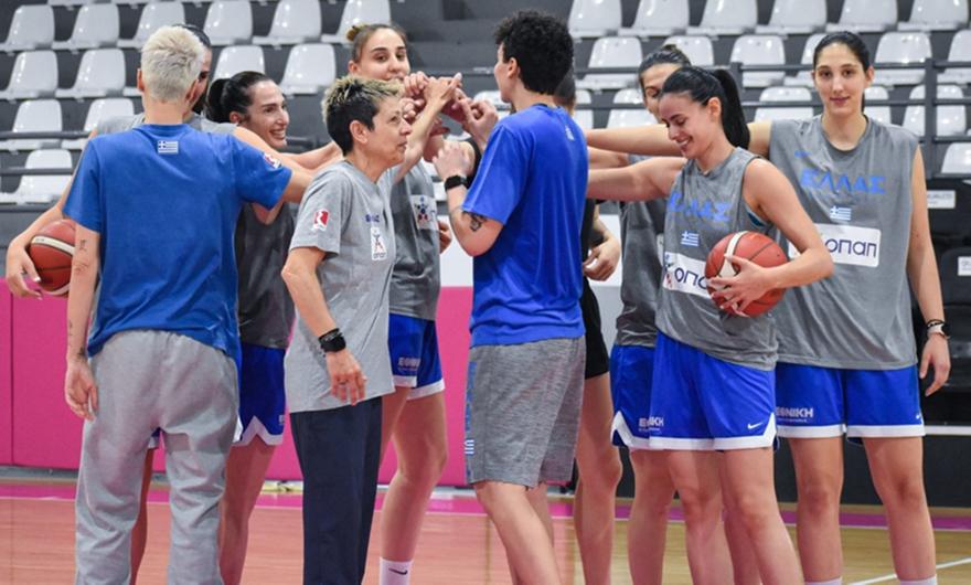 Εθνική Γυναικών: Στο «Σοφία Μπεφόν» το «Βάσω Μπεσκάκη»