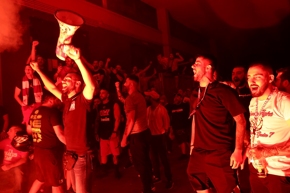 Ολυμπιακός: Πάρτι στο ΣΕΦ για το break στο ΟΑΚΑ