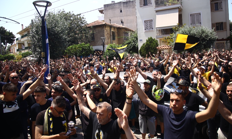 ΑΕΚ: Το τελευταίο «αντίο» στον Δημήτρη Χατηχρήστο