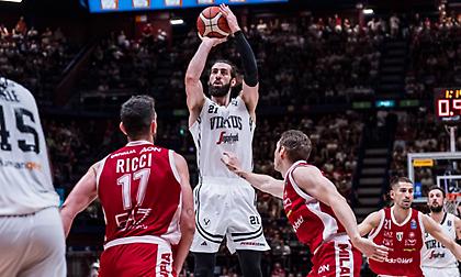 Έσπασε για δεύτερη φορά την έδρα της Αρμάνι και προκρίθηκε στους τελικούς η Βίρτους!