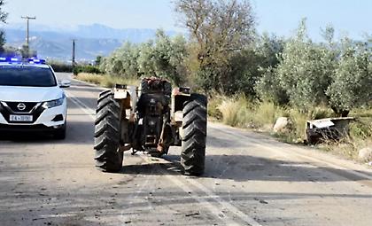 Νεκρός ηλικιωμένος που καταπλακώθηκε από τρακτέρ στην Κρήτη