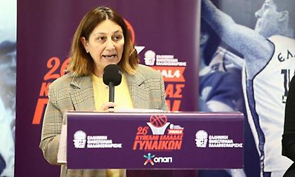 Κωνσταντινίδου: «Το Ευρωμπάσκετ δεν είναι μόνο Γυναικών, είναι υπόθεση όλων»