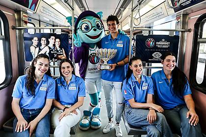 Στα χρώματα του Ευρωμπάσκετ Γυναικών Μετρό και Τραμ