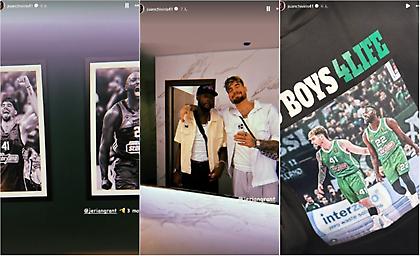 Ο Χουάντσο πανηγυρίζει για την ανανέωση του Γκραντ: «Bad boys for life»