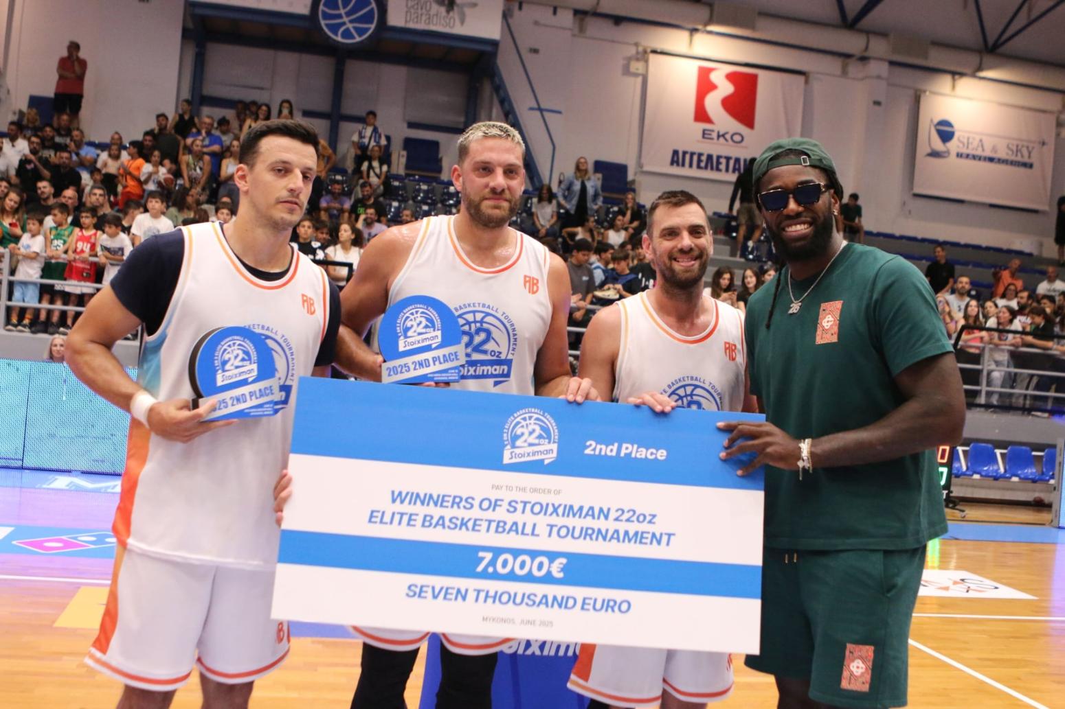 Stoiximan 22oz Elite Basketball Tournament: Μποχωρίδης,Κασελάκης,Περσίδης έκαναν το repeat