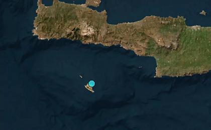 Σεισμός 4,2 Ρίχτερ ανοικτά της Γαύδου - Αισθητός στην Κρήτη