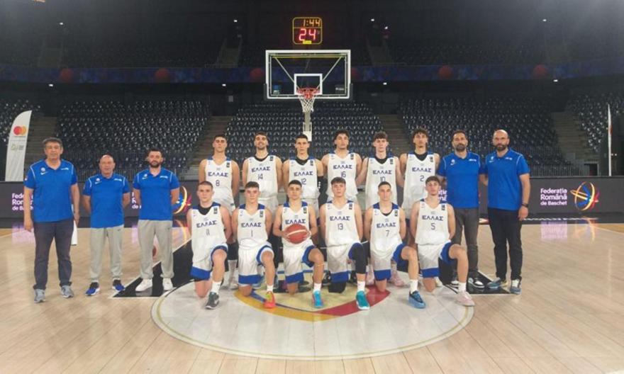 Εθνική Εφήβων U17: Βουλγαρία-Ελλάδα 62-97
