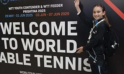 Στο νούμερο 11 της Ευρώπης η Μαδέση στην ηλικιακή κατηγορία Under 11