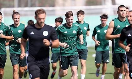 Ο Αχμέντ Τουμπά πραγματοποίησε την πρώτη του προπόνηση με την ομάδα του Παναθηναϊκού