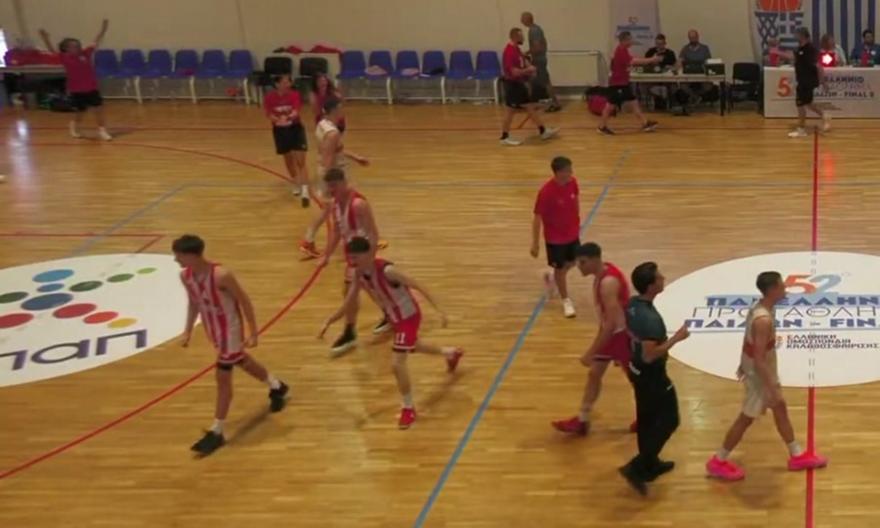 Πανελλήνιο Παίδων: Πέρασαν στον τελικό Ολυμπιακός και Άρης