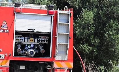 Σέρρες: Σε ύφεση η φωτιά που καίει δάσος στο Κεφαλοχώρι