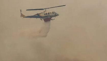Φωτιά στα Κύθηρα - Κινητοποιήθηκαν και εναέρια μέσα
