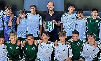 Ο Χένρικσεν έκανε έκπληξη στην ακαδημία του Παναθηναϊκού