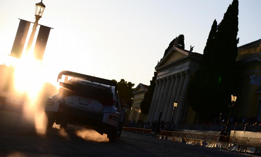 ΕΚΟ Ράλλυ Ακρόπολις: Οζιέ και Τάνακ μοιράστηκαν τη νίκη στην υπερειδική διαδρομή του Ζαππείου