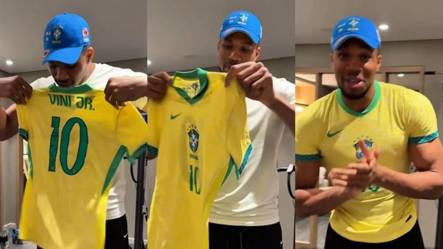 Γιάννης Αντετοκούνμπο: Το επικό «τρολάρισμα» στον Βινίσιους για τη φανέλα της Βραζιλίας