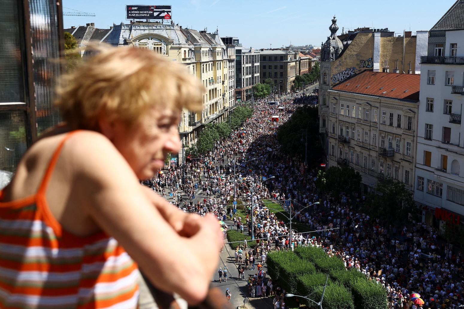 Ουγγαρία: Μεγάλη συμμετοχή στο Pride της Βουδαπέστης παρά την απαγόρευση του Ορμπαν