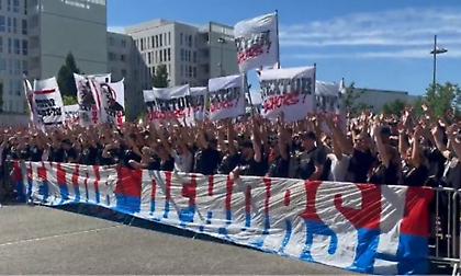 Στους δρόμους οι οπαδοί της Λιόν: Πραγματοποίησαν συγκέντρωση διαμαρτυρίας κατά του Τέξτορ