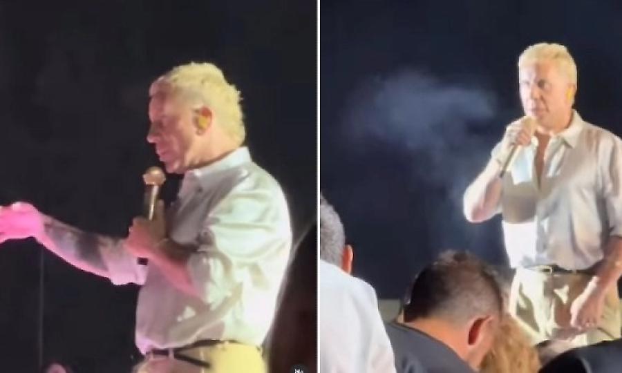 Επεισόδιο σε συναυλία του Μαζωνάκη στην Κύπρο και οργισμένη αντίδραση του τραγουδιστή: «Ρε ξεφτίλες, έξω»