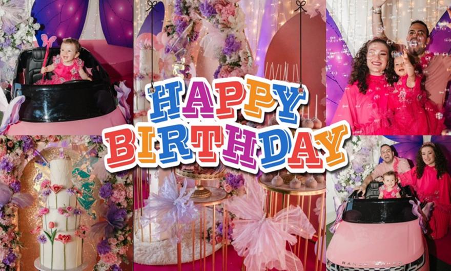 Μαυρικίου -Ζήση: Το φωτογραφικό άλμπουμ των πρώτων γενεθλίων της κόρης τους είναι το απόλυτο κοριτσίστικο όνειρο