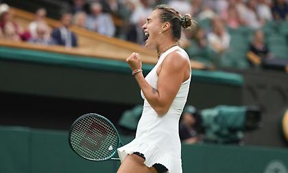 Συνεχίζει στα προημιτελικά του Wimbledon η ασταμάτητη Σαμπαλένκα