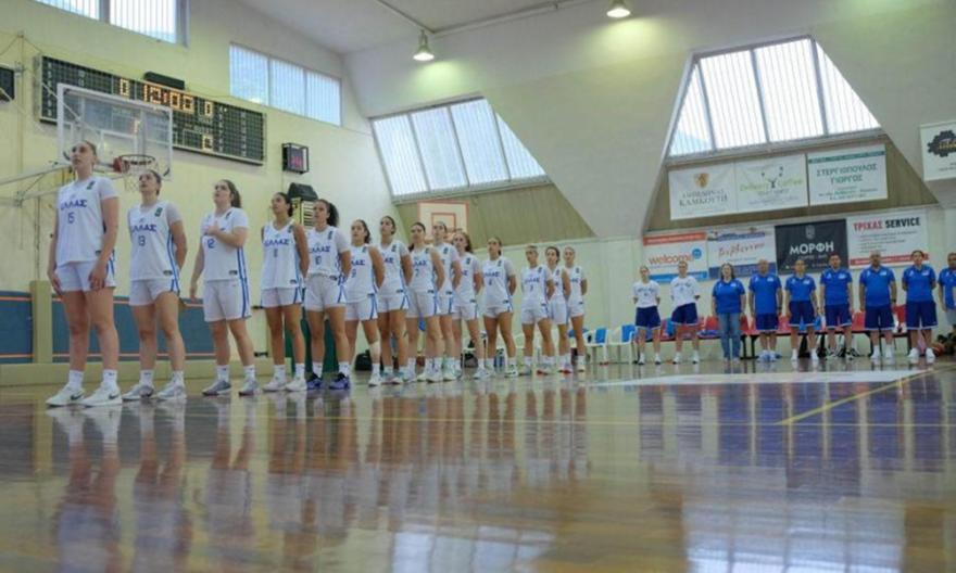 Εθνική Νέων Γυναικών: Ήττα στο πρώτο φιλικό ενόψει Ευρωμπάσκετ