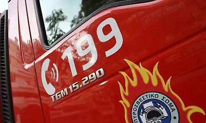 Φωτιά κοντά στο καταφύγιο «Μπάφι», στην Πάρνηθα