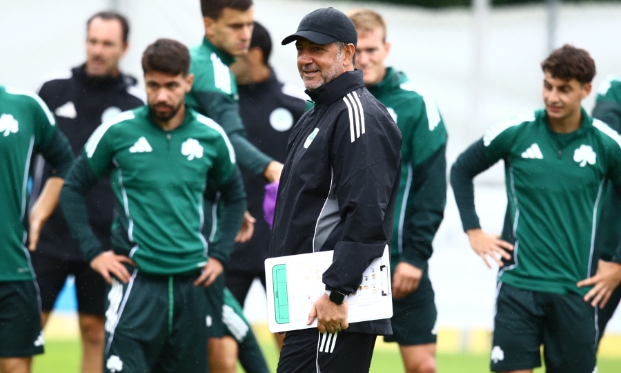 Παναθηναϊκός: Τρελάθηκε ο καιρός στην πρωινή προπόνηση