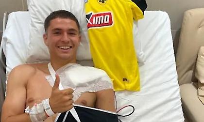 Καλοσκάμης: «Ευχαριστώ για την στήριξη - Θα επιστρέψω πιο δυνατός»