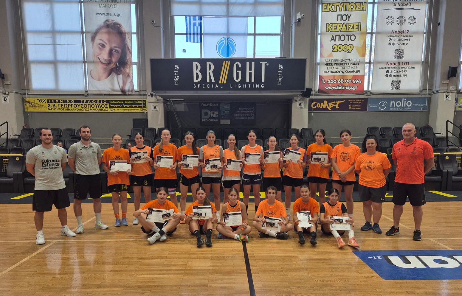 Valencia Basket Femenino Skills Camp: Από το Μαρούσι... στην Alqueria!