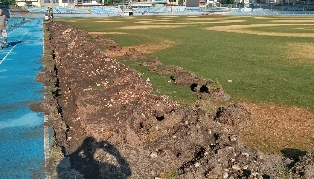 PAS Ioannina: It's not ai, it's the current picture of the stadium