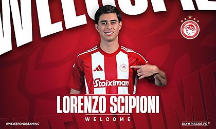 Επίσημο: Στον Ολυμπιακό ο Λορέντσο Σιπιόνι!