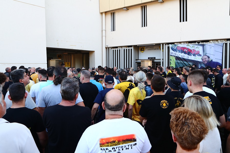 ΑΕΚ: Με το όνομα «Δημήτρης Χατζηχρήστος» η Θύρα 40 της OPAP Arena
