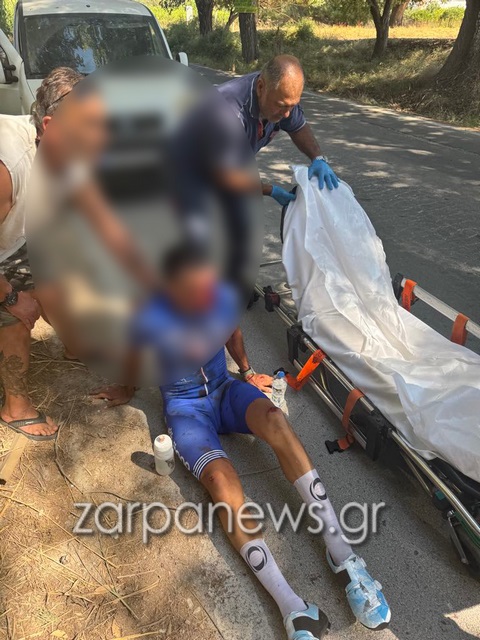 Shocking injury by Haniotis champion Yiannis Zentelis