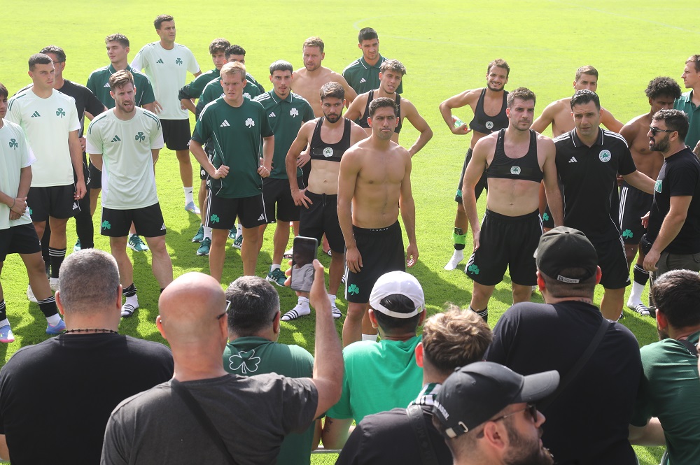 Παναθηναϊκός: Μπροστά στον κόσμο οι παίκτες μετά το ματς με την Μπράγκα