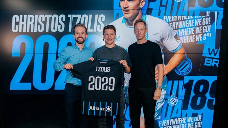 «Έδεσε» έως το 2029 τον Τζόλη η Κλαμπ Μπριζ «Έδεσε» έως το 2029 τον Τζόλη η Κλαμπ Μπριζ