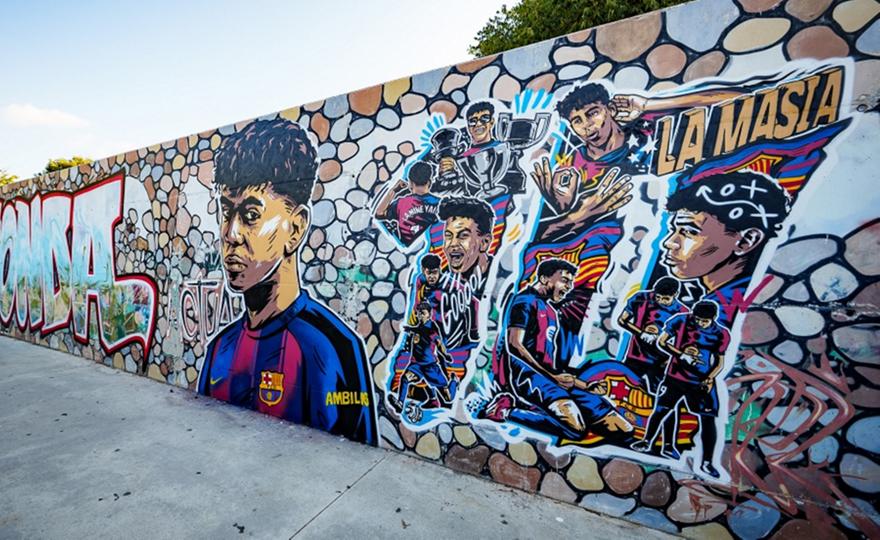 Λαμίν Γιαμάλ: Πήρε το «10» στην Μπαρτσελόνα – Ανακοινώθηκε με υπέροχο γκράφιτι! Λαμίν Γιαμάλ: Πήρε το «10» στην Μπαρτσελόνα – Ανακοινώθηκε με υπέροχο γκράφιτι!