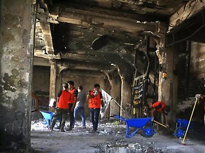 Δεκάδες νεκροί και τραυματίες από φωτιά σε mall στο Ιράκ