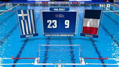 Τα highlights του αγώνα της Ελλάδας με την Γαλλία