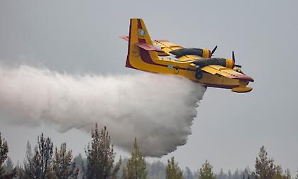 Φωτιά στη Δράμα - Μεγάλη κινητοποίηση της Πυροσβεστικής