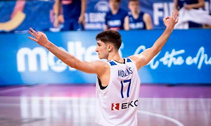 Σε πολύ ξεχωριστό κλαμπ ο Αβδάλας: Έκτος παίκτης και τρίτος Έλληνας με triple double στο Eurobasket U20!